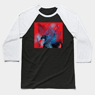 Red abstract moments Baseball T-Shirt